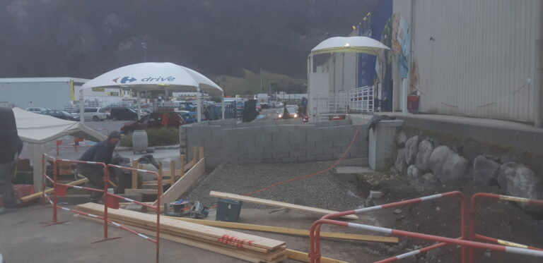 Création d'une extension pour un quai de déchargement - photo 2 - Joubert Pinet