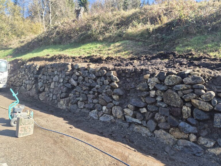 Réfection d'un mur en pierres - photo 5 - Joubert Pinet
