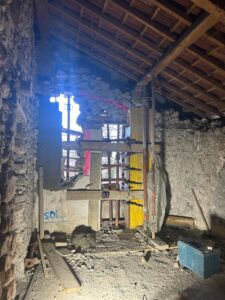 Création d'ouvertures en sous-œuvre dans des murs en pierres - photo 5