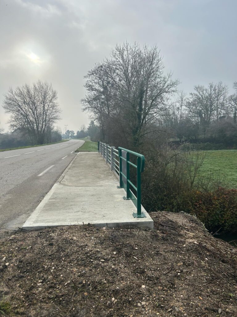 Réfection d'un pont sur la commune de Montalieu-Vercieu - photo 3 - Joubert Pinet