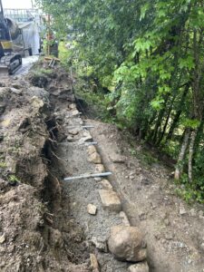 Renforcement sur des murs de soutènement en pierres - photo 4