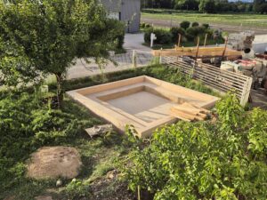 Création d'une terrasse enterrée - photo 7