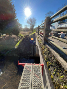 Réfection d'un pont sur la commune de Montalieu-Vercieu