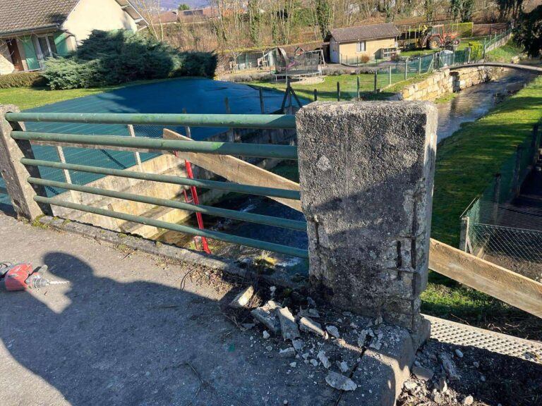 Réfection d'un pont sur la commune de Montalieu-Vercieu - photo 6 - Joubert Pinet