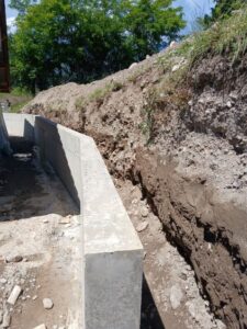 Création d'un mur de soutènement - photo 3