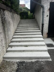 Réfection d'un escalier sur la commune du Versoud - photo 2