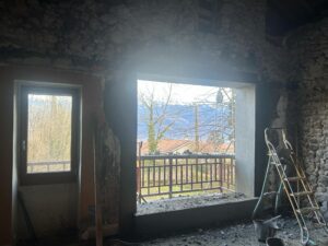 Création d'ouvertures en sous-œuvre dans des murs en pierres - photo 12