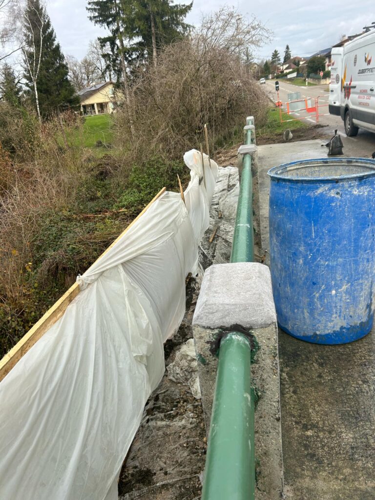 Réfection d'un pont sur la commune de Montalieu-Vercieu - photo 8 - Joubert Pinet
